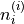 n_{i}^{(i)}