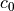 c_{0}
