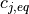 c_{j,eq}