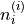n_{i}^{(i)}