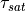 \tau_{sat}