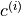 c^{(i)}