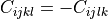 C_{ijkl} = -C_{ijlk}