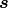 \bm{s}